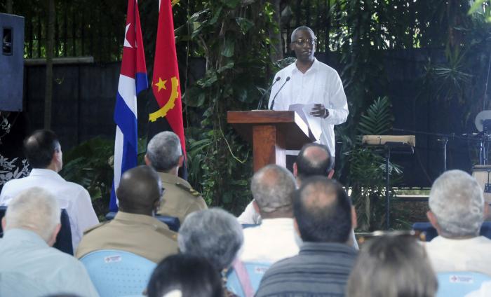 Palabras de Yoel Queipo Ruiz, miembro del secretariado del CCPCC en el Acto por el centenario de Agostino Neto