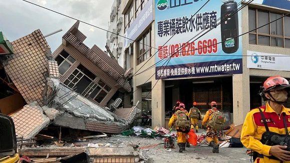 sismo taiwán
