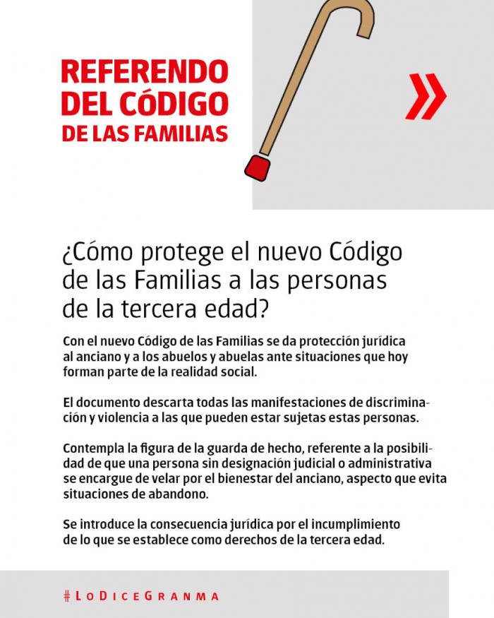 ¿Cómo protege el nuevo Código de las Familias a las personas de la tercera edad? 