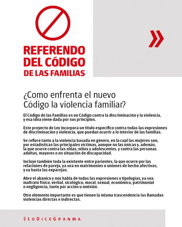 ¿Como enfrenta el nuevo Código la violencia familiar?