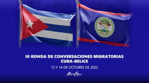 Sesiona la III Ronda de Conversaciones Migratorias Cuba-Belice