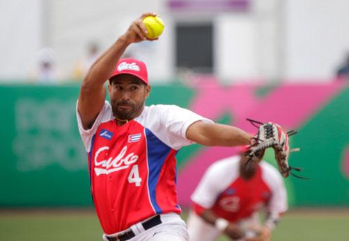 El supersónico lanzador derecho, Alain Román, es la máxima figura de la Mayor de las Antillas a la Copa Mundial de Nueva Zelanda