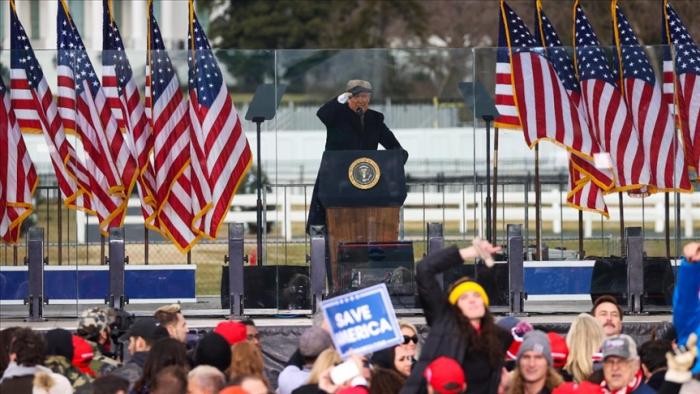 El presidente de EEUU, Donald Trump, intimida en sus discursos a sus electores