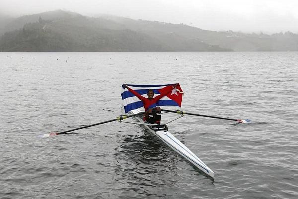 La remera cubana Yariulvis Cobas- 23 Juegos Centroamericanos y del Caribe