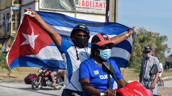 Bandera cubana Foto  Ariel Cecilio Lemus