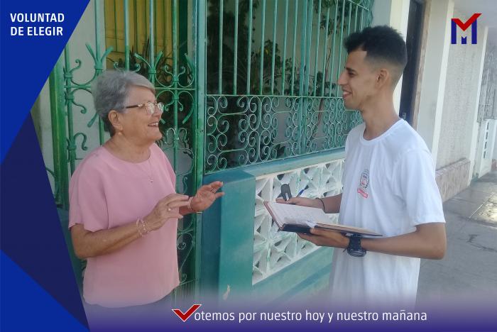 Lázaro Alejandro Romero Álvarez asumió como delegado a los 22 años. Foto: Efraín Cedeño