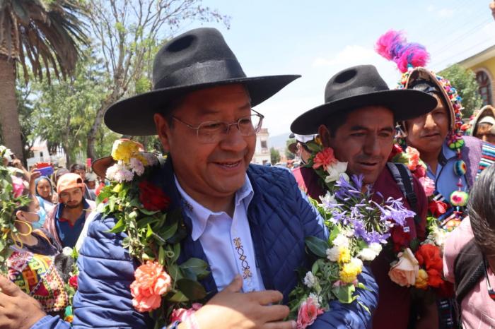 Luis Arce, presidente de Bolivia