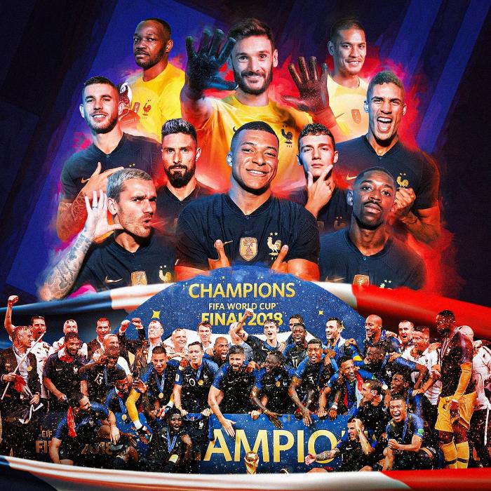 Selección de Francia, el campeón