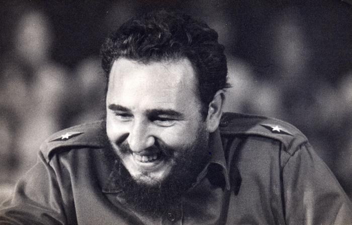 Fidel en el Congreso de escritores y artistas, 23 de agsoto de 1961. (Foto personal)
Fid19763