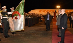 Diaz-Canel visita Argelia