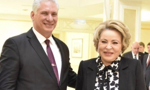 encuentro con Valentina Ivanovna Matvienko