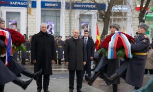 Inauguracion Monumento a Fidel en Rusia