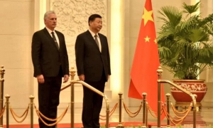 Llega Diaz- Canel a China