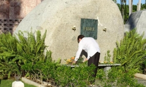 Homenaje a Fidel en Santiago de Cuba