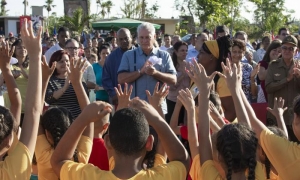 Presidió Díaz-Canel en Pinar del Río inicio del curso escolar 