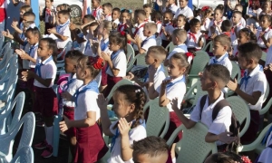 Presidió Díaz-Canel en Pinar del Río inicio del curso escolar 