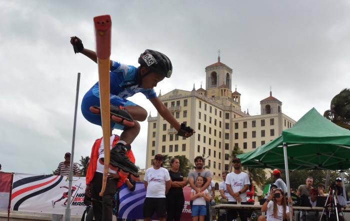 Festival de patinaje en la Habana Cuba HAVANA SKATE MARATHON