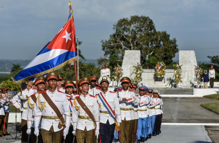 Tributo tras 126 años de la caída en combate del Mayor General Antonio Maceo Grajales y su ayudante Panchito Gómez Toro y el 33 aniversario de la Operación Tributo