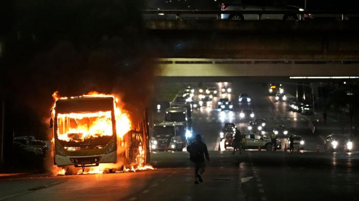 MAnifestaciones en Brasilia