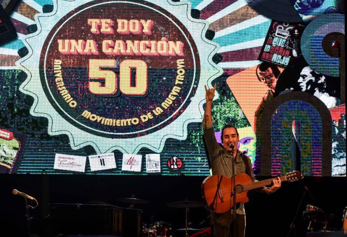 Concierto por los 50 años del movimiento de la Nueva Trova