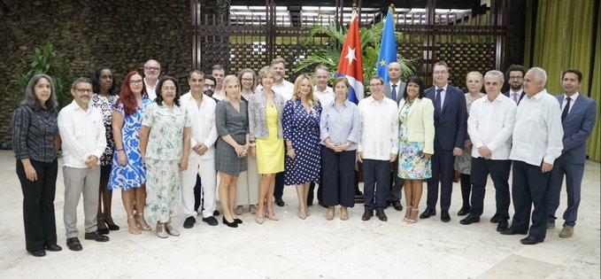 Embajadores de Cuba en la Unión Europea