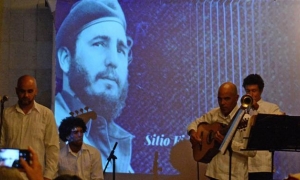 Artistas camagüeyanos rememoran tributo a Fidel