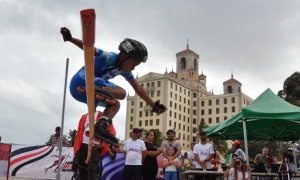 Festival de patinaje en la Habana Cuba HAVANA SKATE MARATHON 