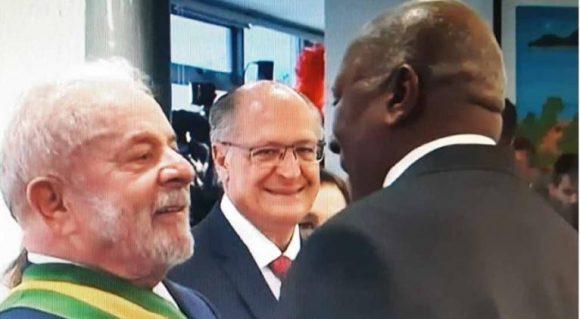 Lula y Salvador Valdes