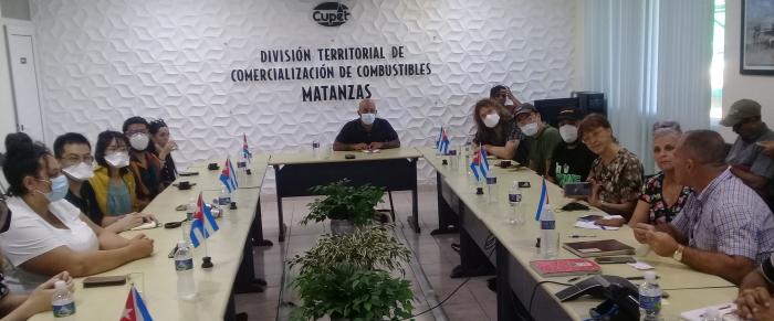 Activistas de EE. UU. en Matanzas