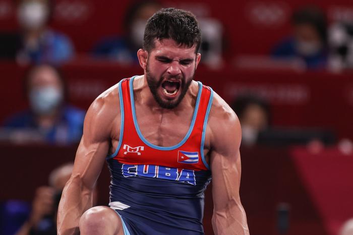 Luis Orta de Cuba campeón olímpico