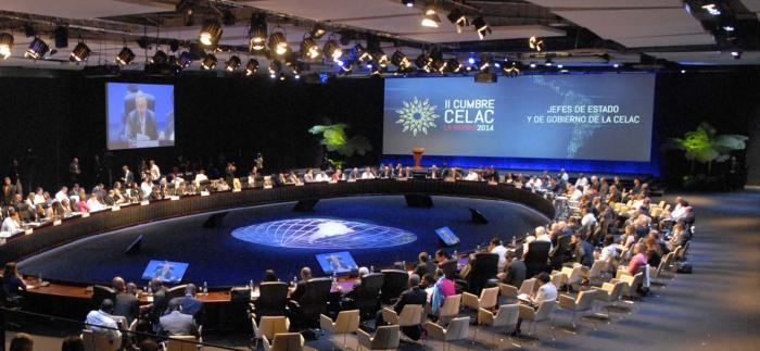 La Proclama de América Latina y el Caribe como Zona de Paz, aprobada en la ii Cumbre de la Celac, en La Habana, en 2014, es considerada una de sus decisiones más trascendentales. foto: Juvenal Balán Neyra