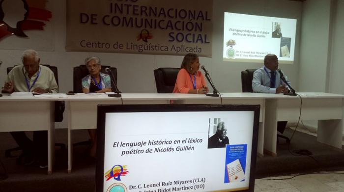 Estudios de la obra de Nicolás Guillén en el Simposio Internacional de Comunicación Social