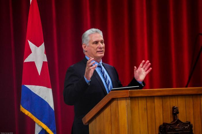 Diaz Canel en Pedagogía 2023
