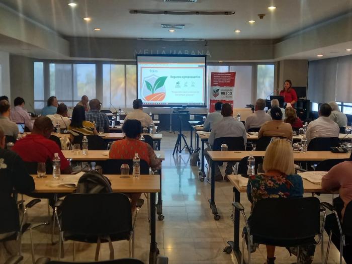 En su presentación hoy en el Hotel Meliá Habana, en presencia de representantes de organismos e instituciones diversas, 