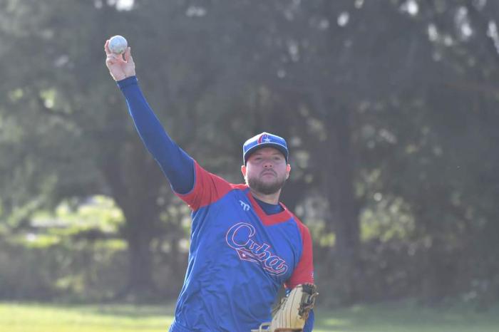 José Ramón Rodríguez será el pitcher abridor del primer partido de preparación ante Luchadores de Nippon Ham. Foto: Yuhki Ohboshi
