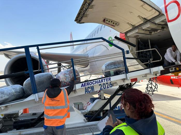 Viva Aerobus inicia operaciones de carga en el AIFA con vuelo hacia Cuba