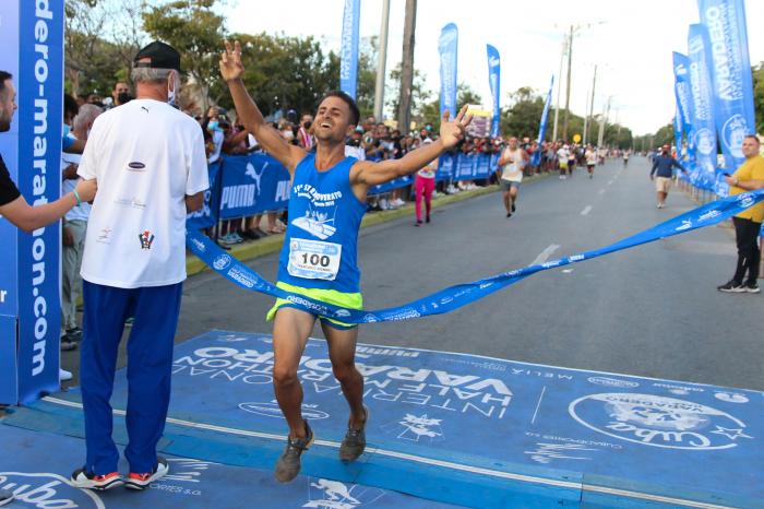 Francisco Estévez fue el campeón de la pasada edición de la Media Maratón. foto: Mónica Ramírez