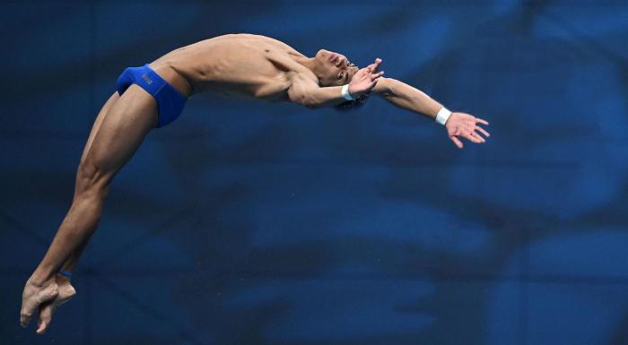 Carlos Daniel Ramos logró puntuaciones de nivel mundial. foto: afp AFP