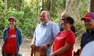 Primer Ministro en Gibara