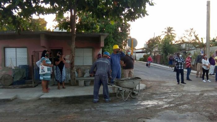 Pie: El Fanguito ha sido una de las comunidades beneficiadas