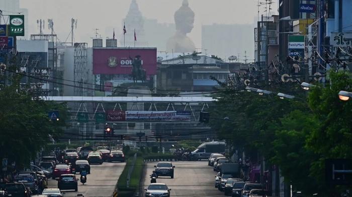 contaminación del aire  en Bangkok