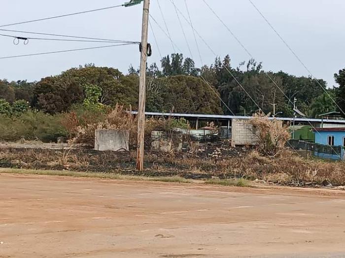 Lugar de la explosión en Marianao