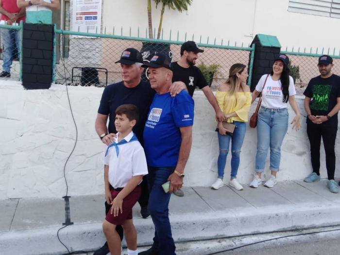 Colegio electoral donde votó el Presidente de Cuba