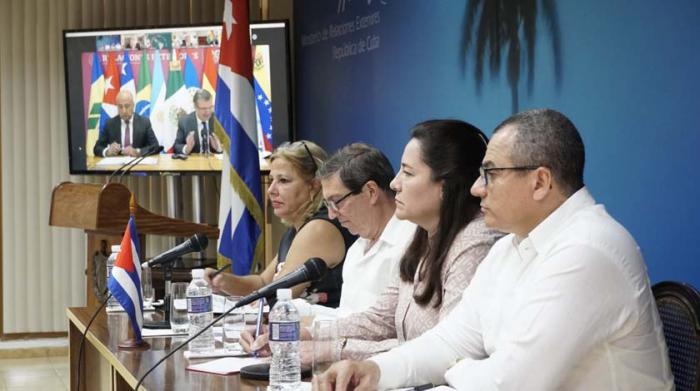 Rodríguez Parrilla encomió la propuesta de la nación azteca, concebida para afrontar de manera conjunta y en modo efectivo y complementario, algunas problemáticas económicas de los países de América Latina y el Caribe.