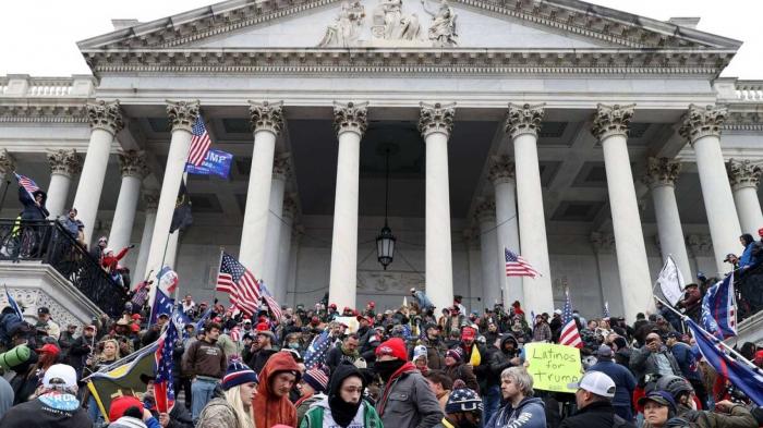 La máxima expresión de la conspiración en Estados Unidos se protagonizó con sucesos como el asalto al Capitolio en Washington. Foto: Rtve.es
