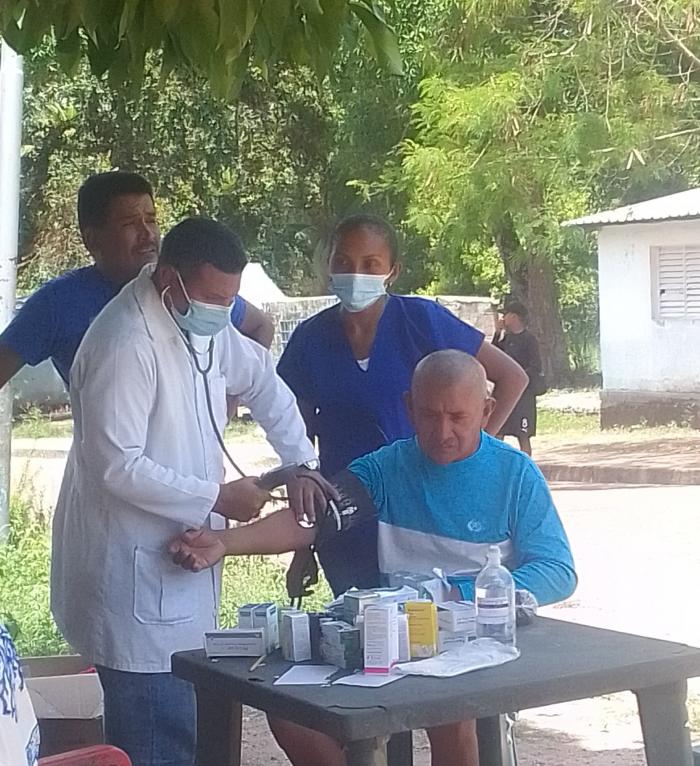 Barrio Adentro, bastión en beneficio de la salud. foto tomada de @cubacooperaven