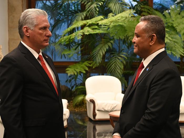 Recibió Díaz-Canel las Cartas Credenciales 