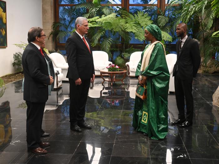 Recibió Díaz-Canel las Cartas Credenciales de nuevos embajadores