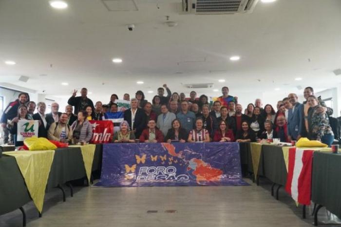 Las fuerzas populares de América Latina y el Caribe alzaron sus voces contra el neoliberalismo y las agresiones imperiales. foto tomada del sitio del pcc