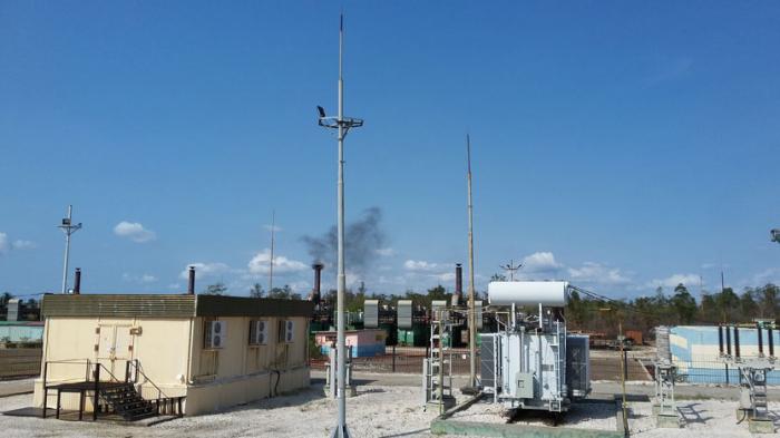 Subestación eléctrica del emplazamiento Ciego Norte